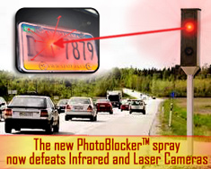 Vaporisateur pour contrer les radars photo - Zéro Ticket - Le Photo Blocker  Spray 